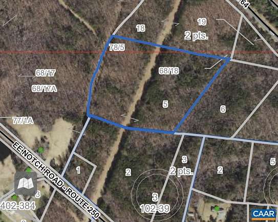25 Acres of Land for Sale in Kents Store, Virginia