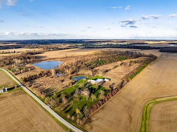 77.4 Acres of Recreational Land with Home for Sale in Norwalk, Ohio