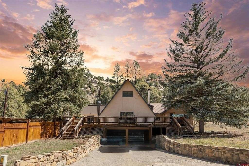 20 Acres of Land with Home for Sale in Pagosa Springs, Colorado