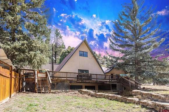20 Acres of Land with Home for Sale in Pagosa Springs, Colorado