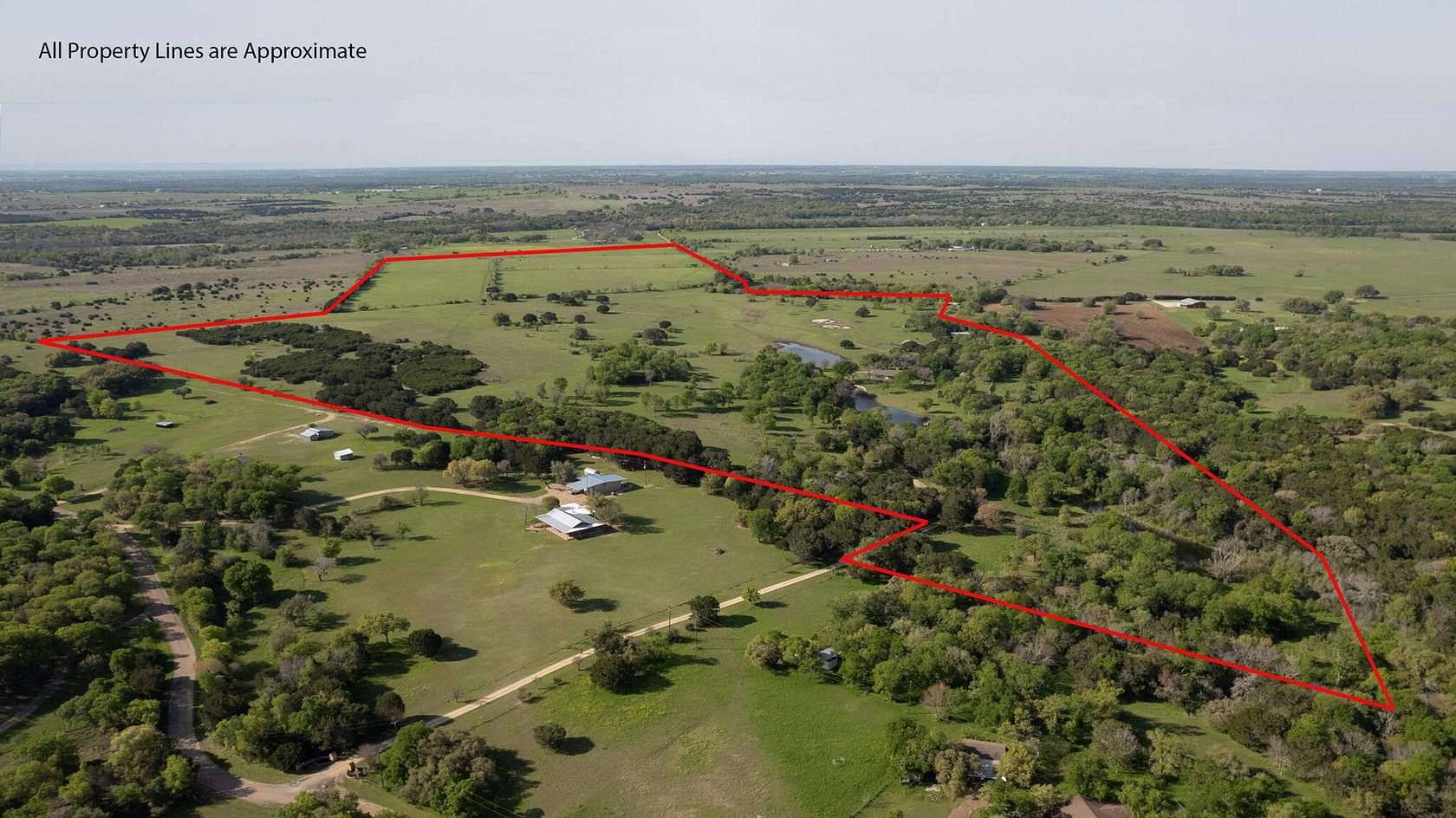 131 Acres of Land with Home for Sale in Valley Mills, Texas