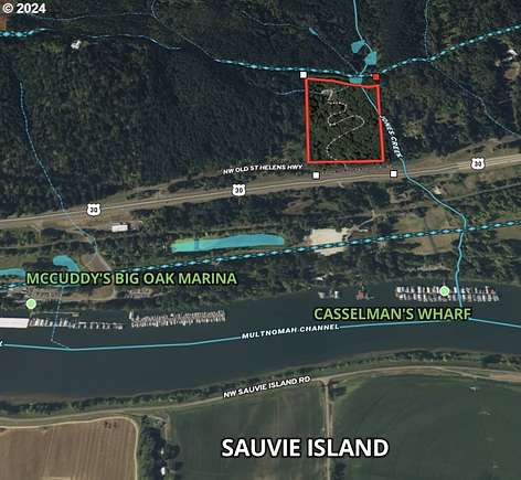12.9 Acres of Recreational Land for Sale in Scappoose, Oregon