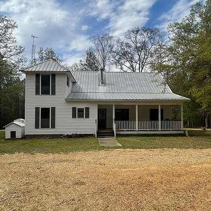 74 Acres of Land with Home for Sale in Tylertown, Mississippi