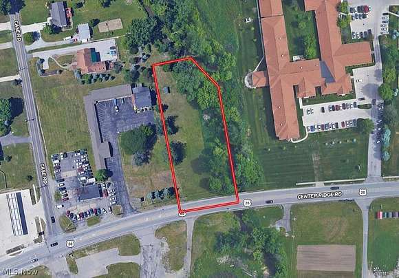 1.25 Acres of Commercial Land for Auction in North Ridgeville, Ohio