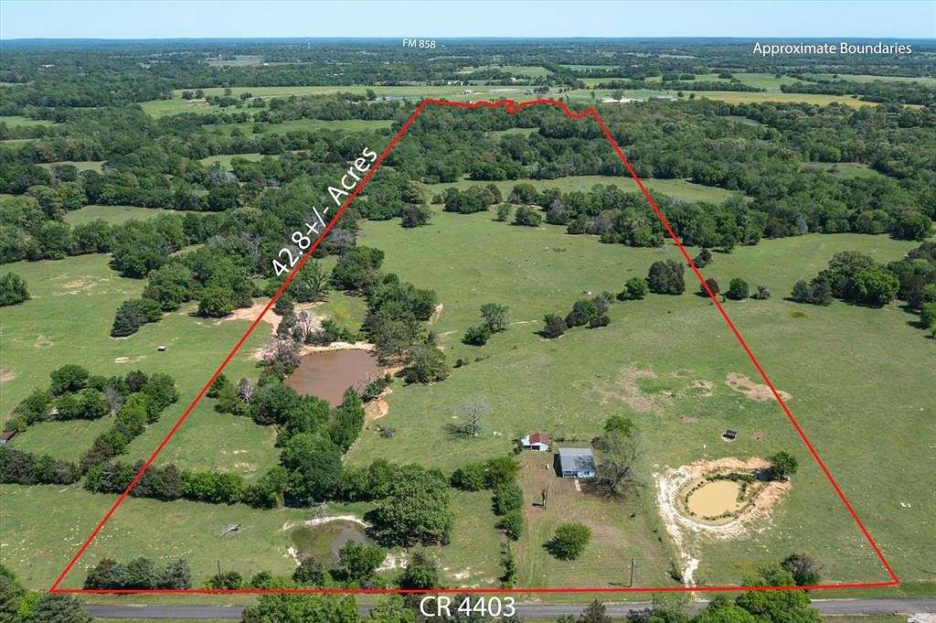 42 Acres of Land with Home for Sale in Ben Wheeler, Texas
