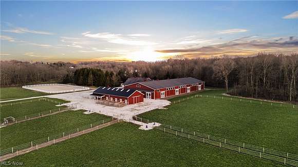87.5 Acres of Agricultural Land with Home for Sale in Mantua, Ohio
