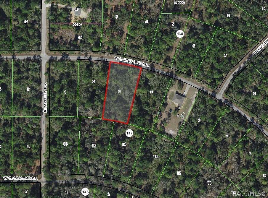 1.26 Acres of Residential Land for Sale in Crystal River, Florida