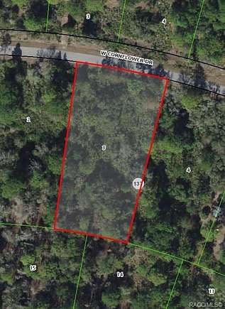 1.3 Acres of Residential Land for Sale in Crystal River, Florida