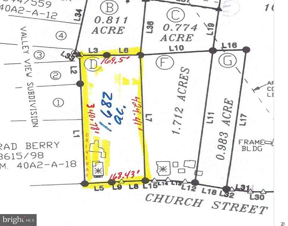 1.7 Acres of Residential Land for Sale in Timberville, Virginia