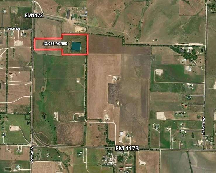 18.1 Acres of Land for Sale in Krum, Texas