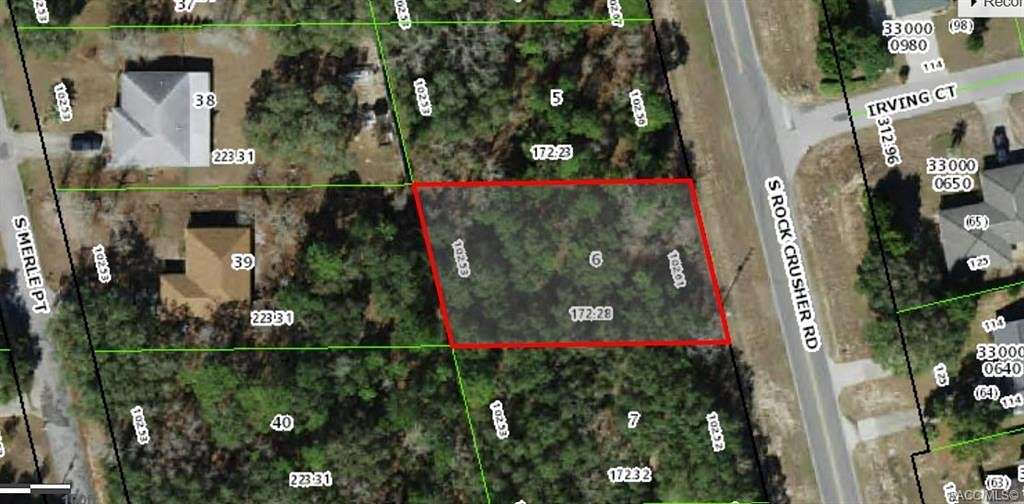 0.4 Acres of Residential Land for Sale in Homosassa, Florida