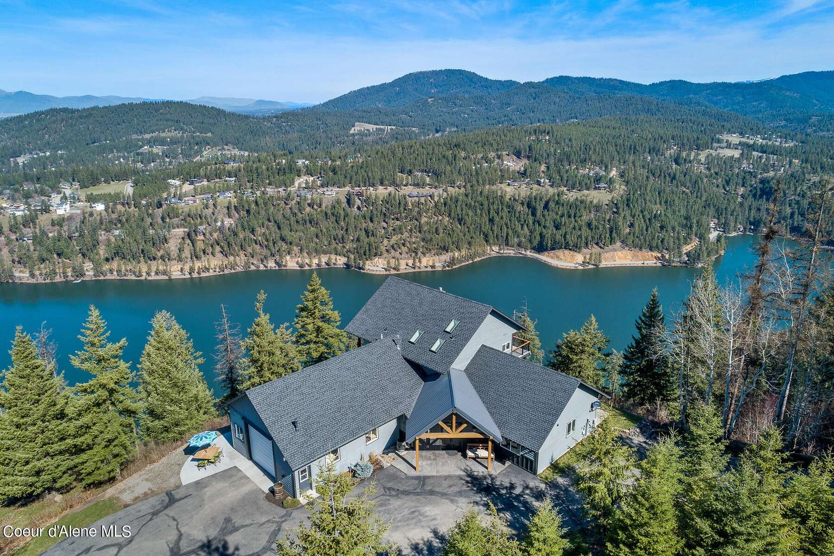 19.3 Acres of Land with Home for Sale in Coeur d'Alene, Idaho
