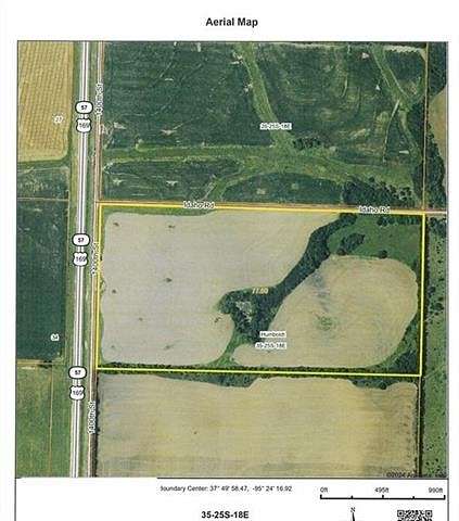78 Acres of Agricultural Land for Sale in Humboldt, Kansas