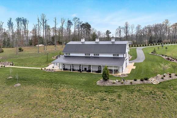 40.8 Acres of Agricultural Land with Home for Sale in Wirtz, Virginia