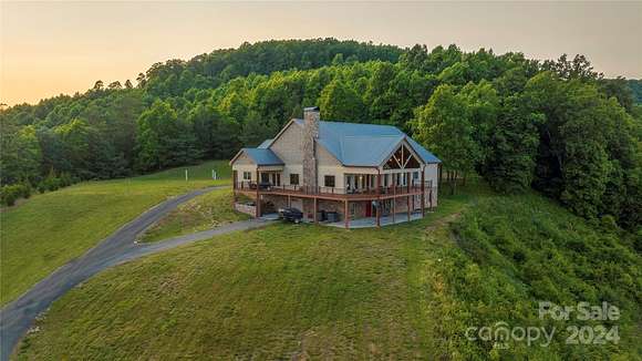 9 Acres of Residential Land with Home for Sale in Roaring Gap, North Carolina