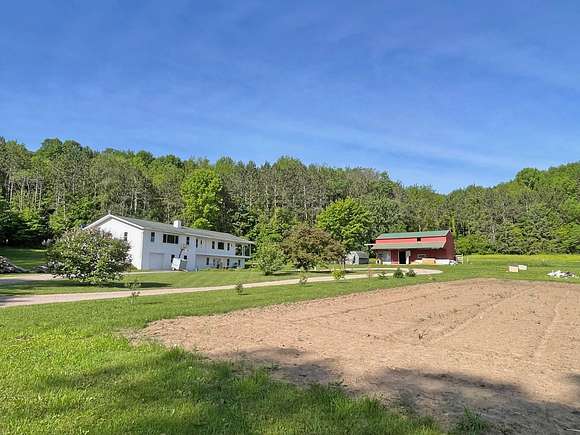 17.19 Acres of Land with Home for Sale in Marion, Wisconsin