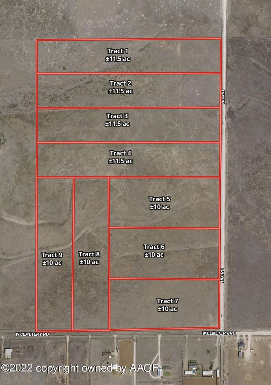 10 Acres of Land for Sale in Canyon, Texas