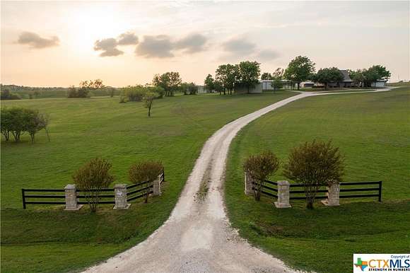 22 Acres of Agricultural Land with Home for Sale in Troy, Texas