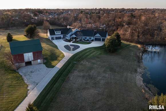 11.4 Acres of Land with Home for Sale in Quincy, Illinois