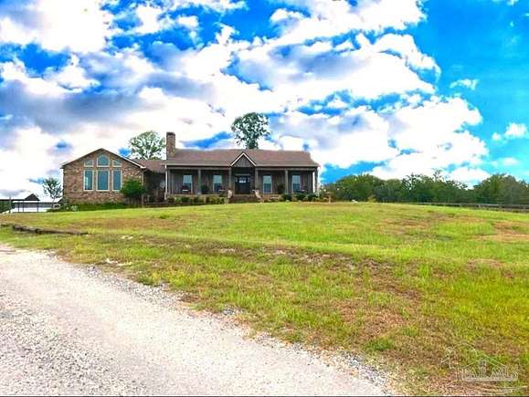 3.2 Acres of Residential Land with Home for Sale in Gilbertown, Alabama