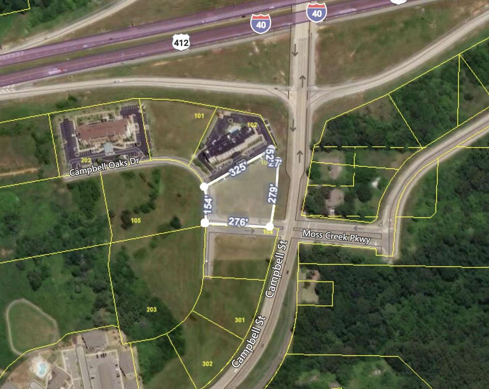 1.76 Acres of Commercial Land for Sale in Jackson, Tennessee