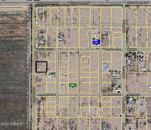 0.53 Acres of Commercial Land for Sale in Tonopah, Arizona
