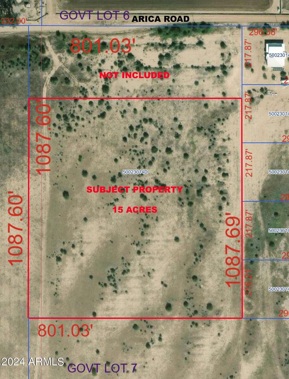 15 Acres of Land for Sale in Casa Grande, Arizona