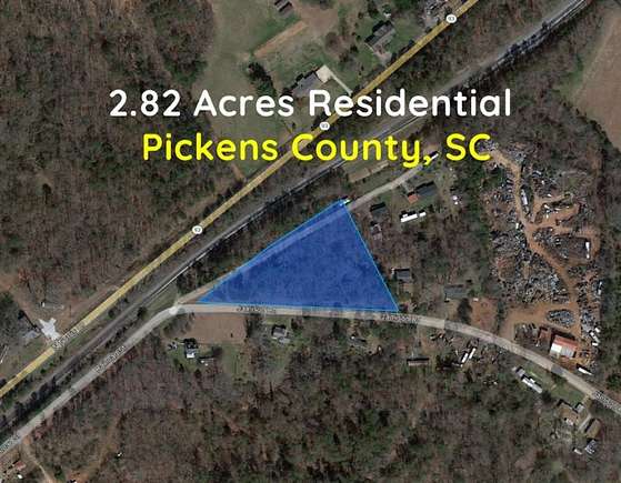 2.8 Acres of Residential Land for Sale in Liberty, South Carolina