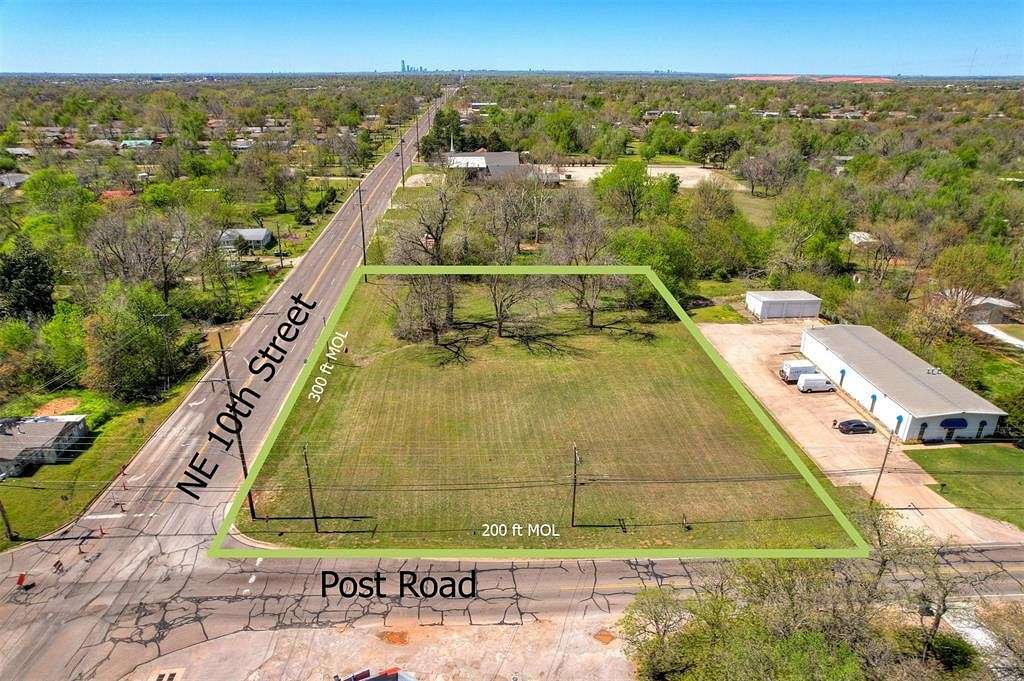 1.377 Acres of Commercial Land for Sale in Midwest City, Oklahoma