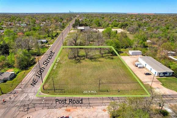 1.377 Acres of Commercial Land for Sale in Midwest City, Oklahoma