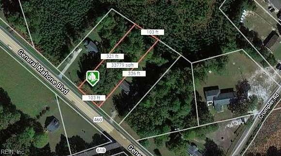 0.6 Acres of Residential Land for Sale in Ivor, Virginia
