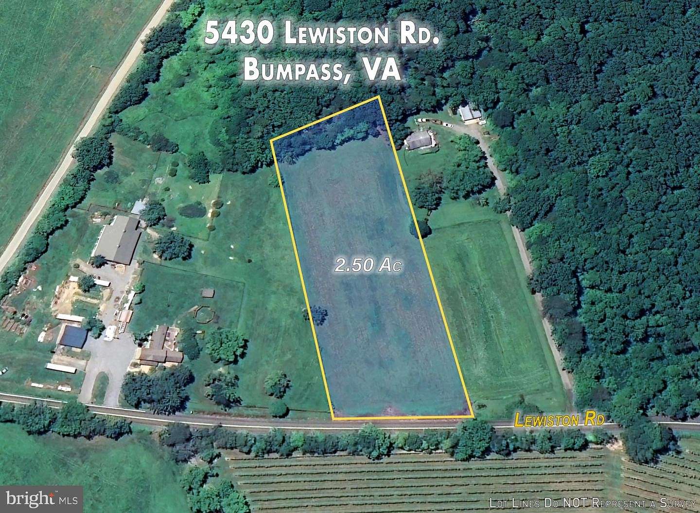 2.5 Acres of Residential Land for Sale in Bumpass, Virginia