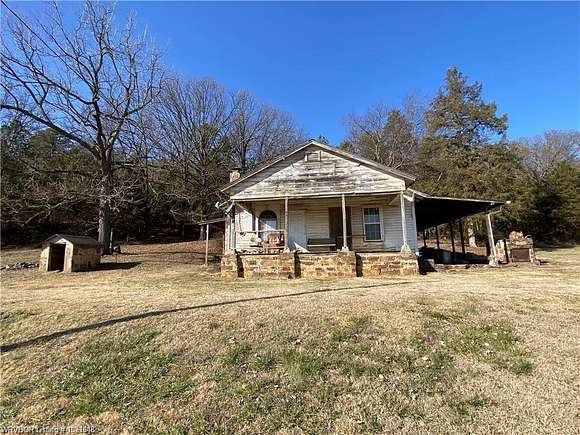 50 Acres of Recreational Land with Home for Sale in Booneville, Arkansas