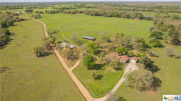 100 Acres of Agricultural Land with Home for Sale in Lexington, Texas