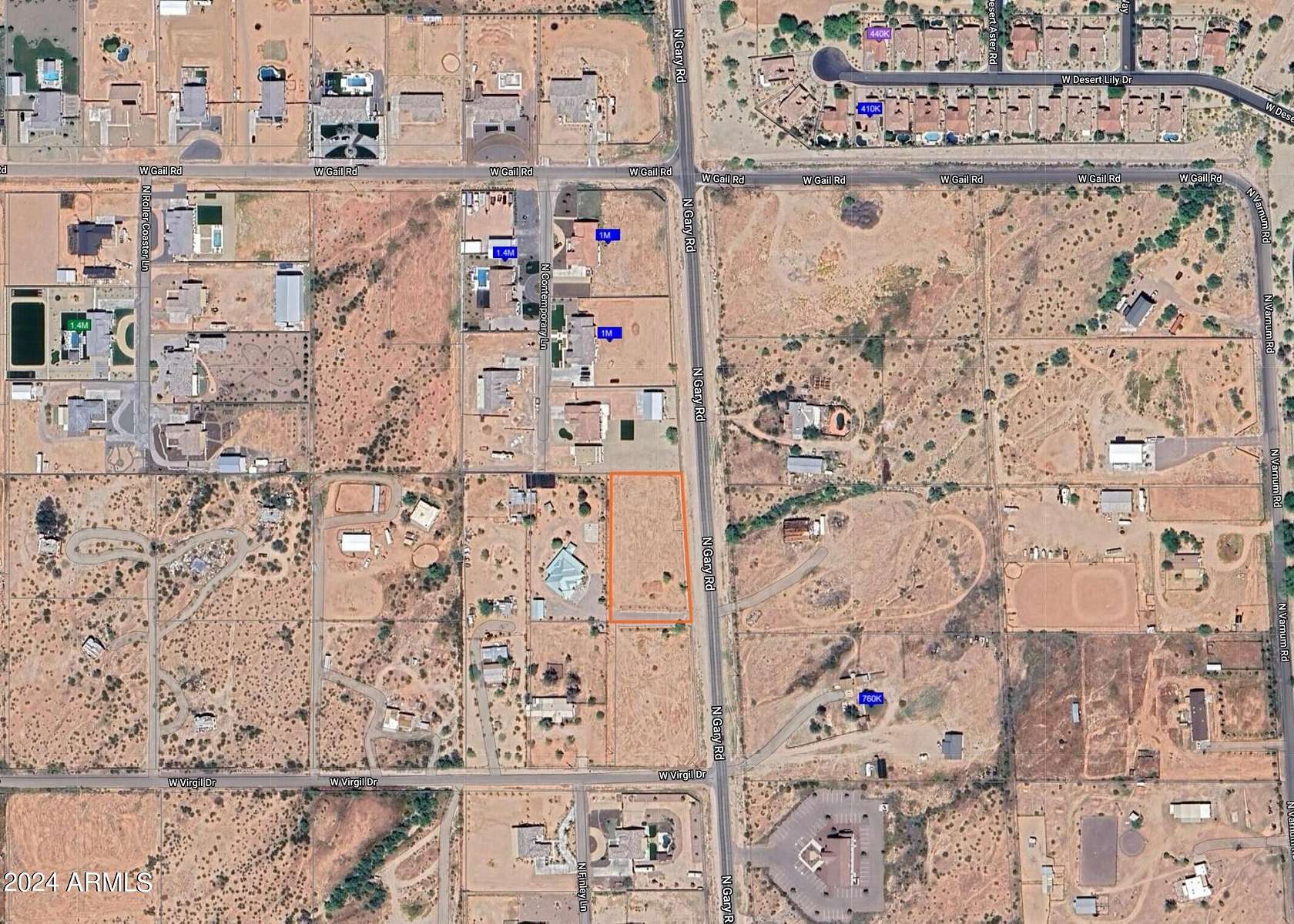 1.2 Acres of Residential Land for Sale in San Tan Valley, Arizona