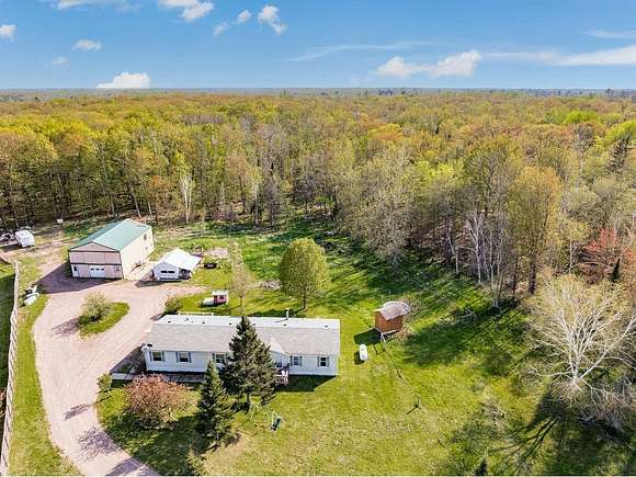 6 Acres of Land with Home for Sale in Finlayson, Minnesota