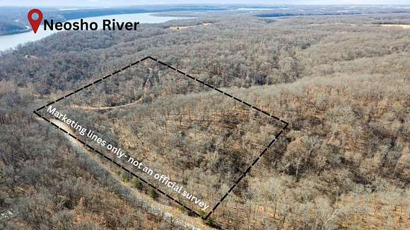 60 Acres of Land for Sale in Wyandotte, Oklahoma