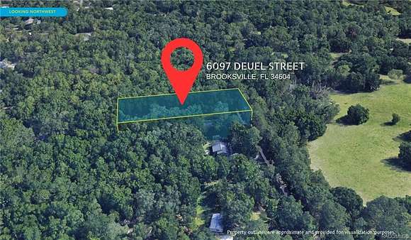 1.3 Acres of Residential Land for Sale in Brooksville, Florida