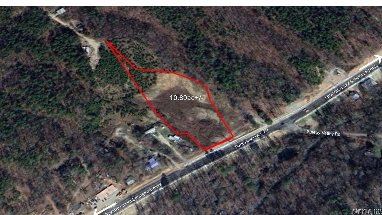 10.9 Acres of Land for Sale in Hot Springs, Arkansas