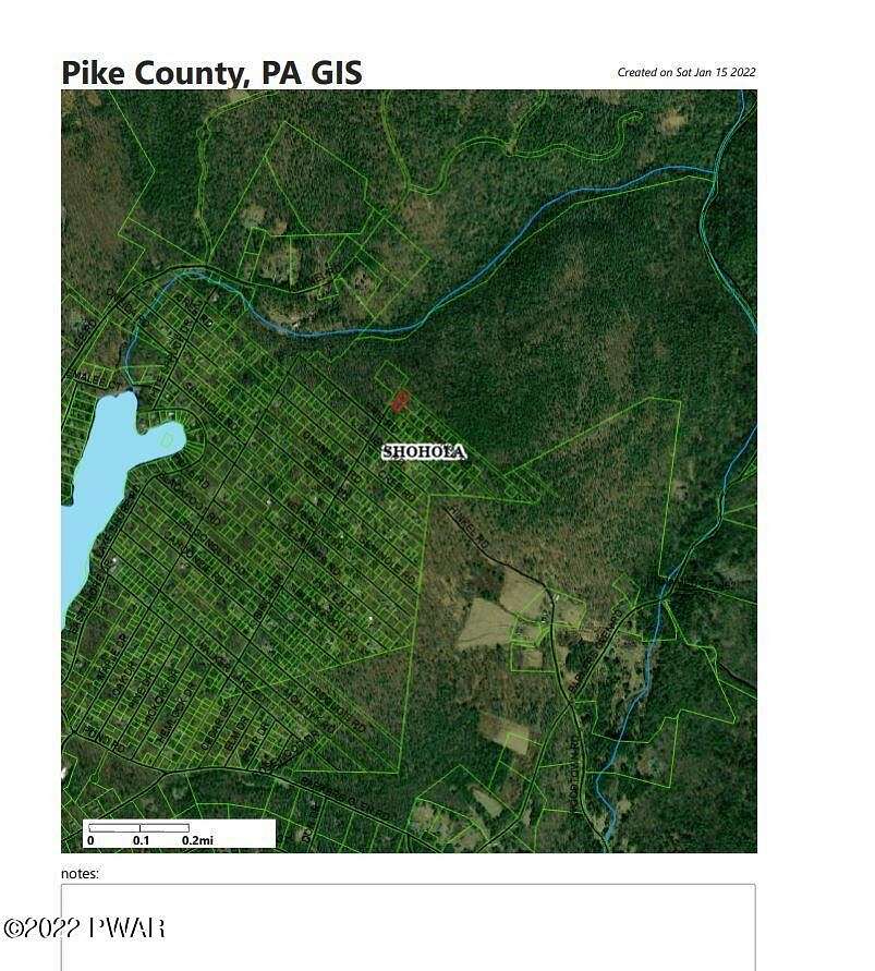 0.46 Acres of Residential Land for Sale in Shohola, Pennsylvania