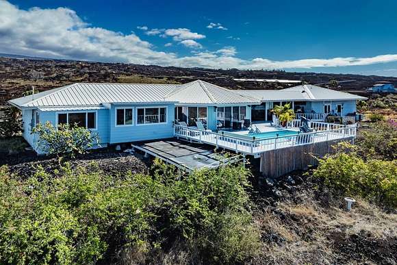 6 Acres of Residential Land with Home for Sale in Hawaiian Ocean View, Hawaii