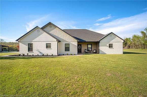 1.8 Acres of Residential Land with Home for Sale in Muldrow, Oklahoma