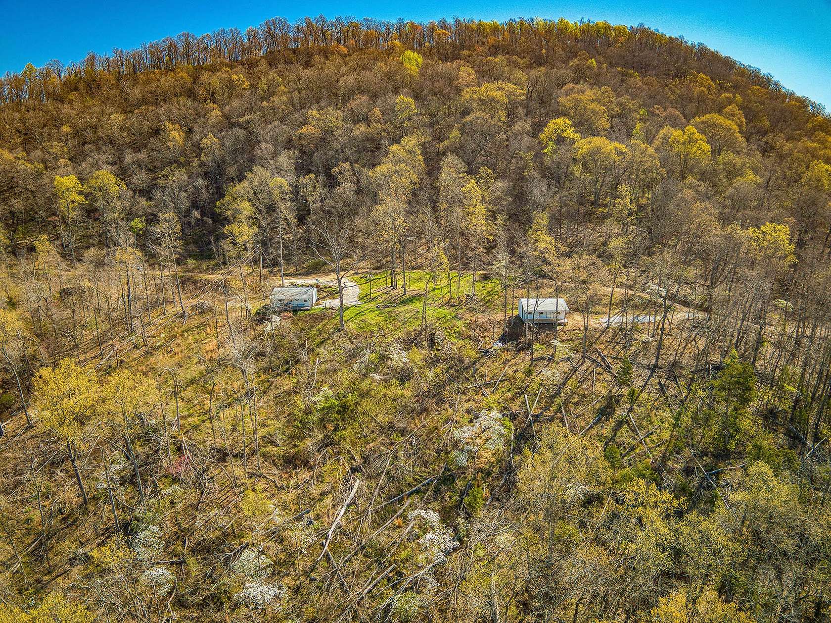 3.5 Acres of Residential Land with Home for Sale in Jasper, Arkansas