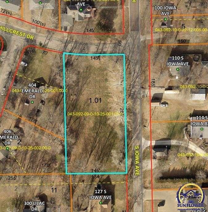 0.9 Acres of Land for Sale in Holton, Kansas