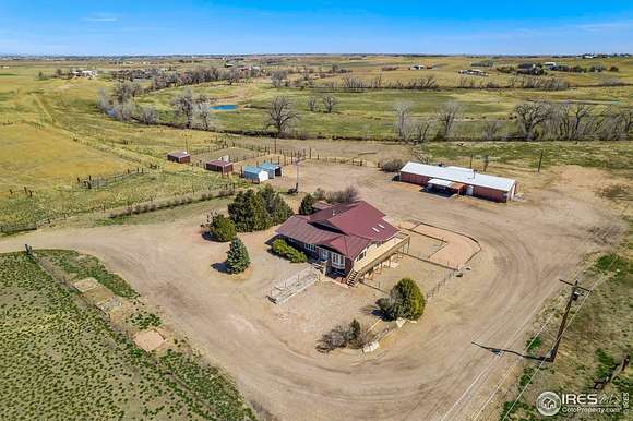 35 Acres of Agricultural Land with Home for Sale in Fort Collins, Colorado