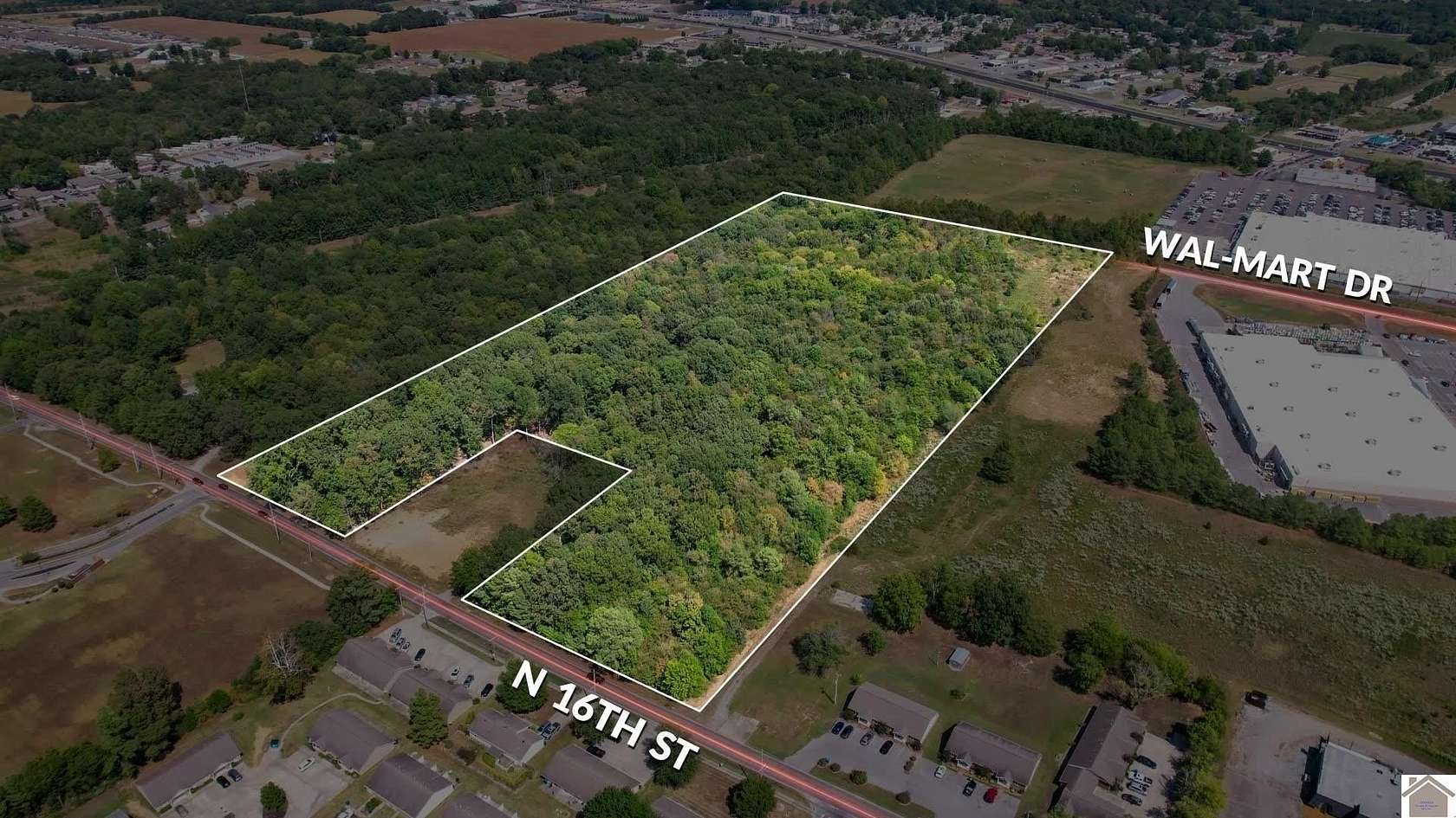21.8 Acres of Commercial Land for Sale in Murray, Kentucky