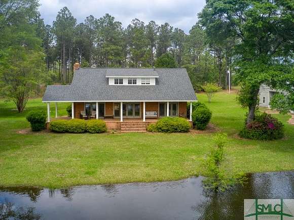 30.23 Acres of Land with Home for Sale in Statesboro, Georgia