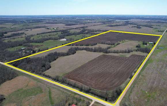 80 Acres of Land with Home for Auction in Osage City, Kansas