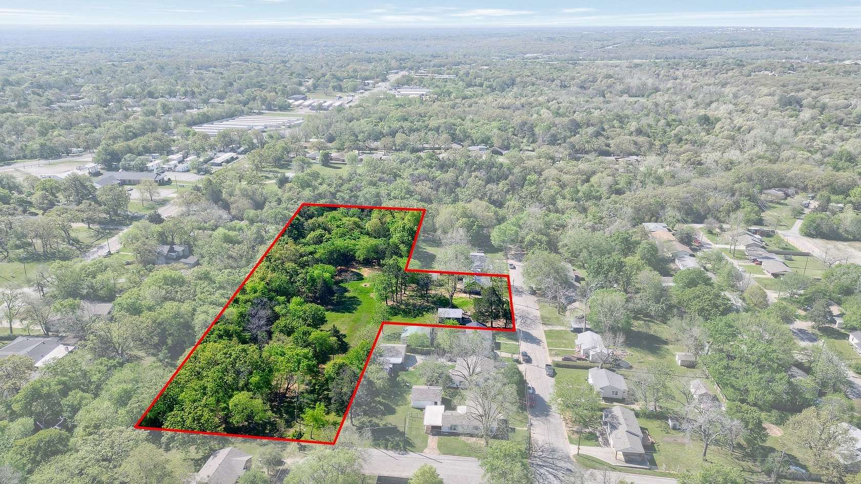 2.52 Acres of Land with Home for Sale in Denison, Texas