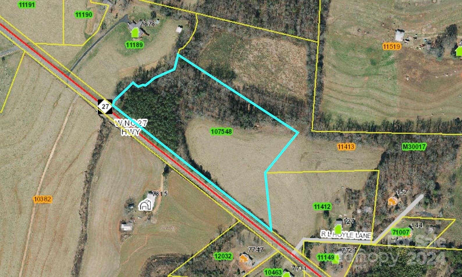 9.1 Acres of Residential Land for Sale in Vale, North Carolina